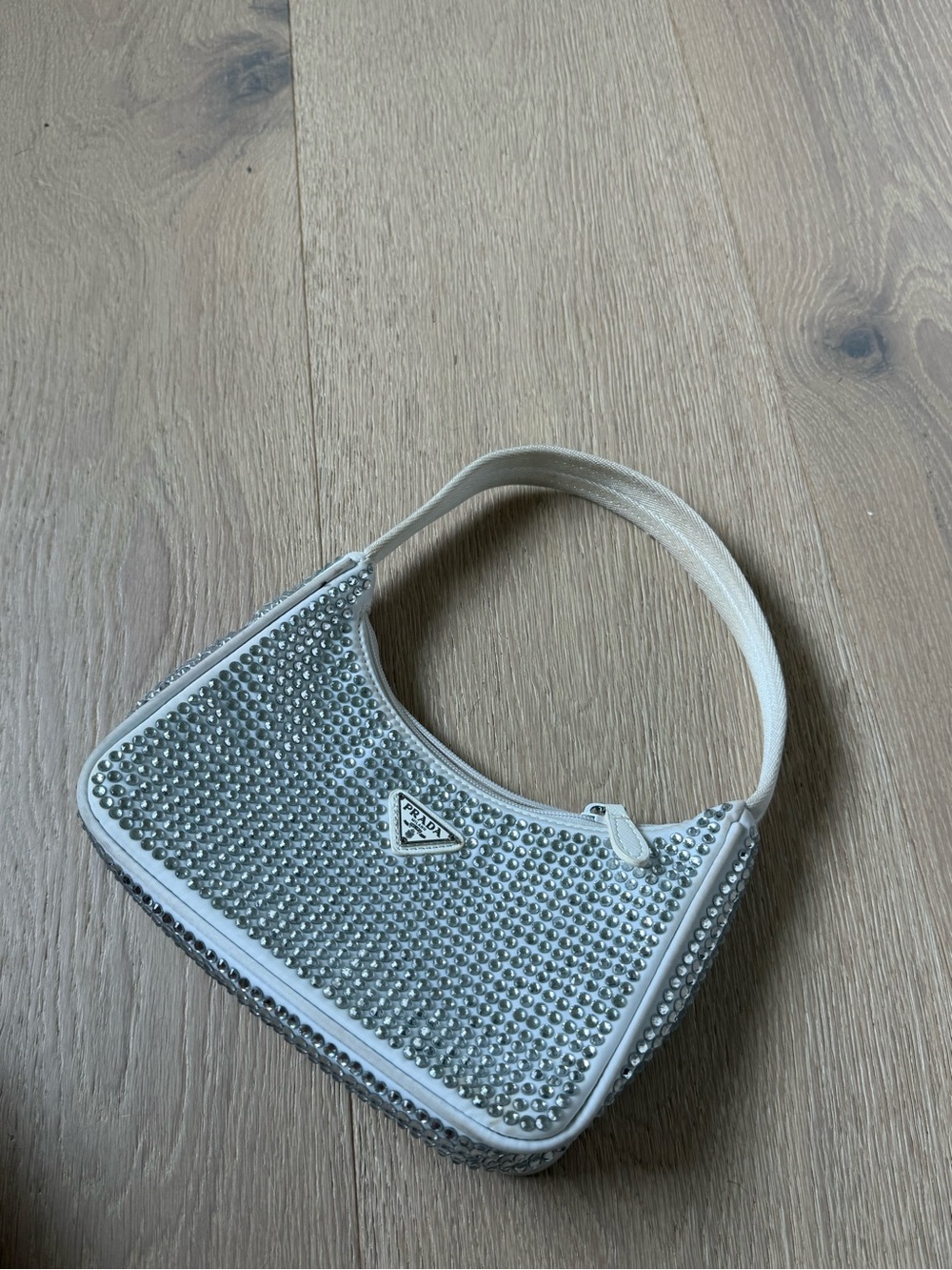 Designer Bag Silver Rhinestone - Picture 2 of 10